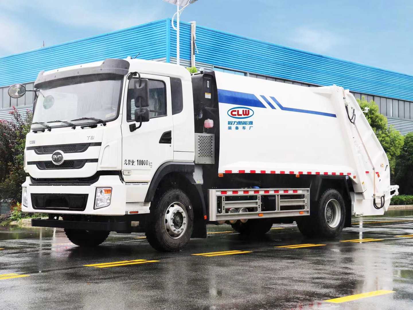 Garbage Compactor Truck